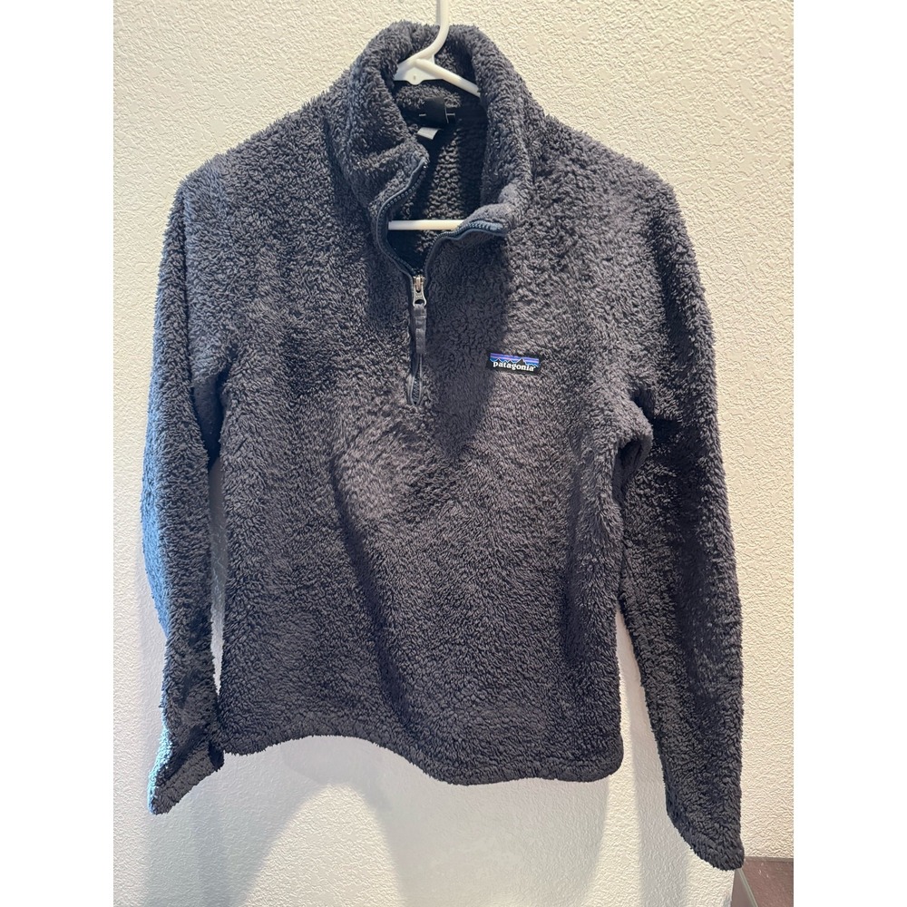 EUC Patagonia Fleece‎ light navy  Los Gatos half/quarter zip jacket S